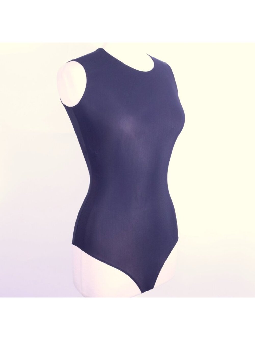 Maison Martin Margiela 38 US 6 bodysuit top black 2016 stretchy
